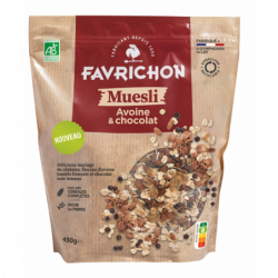 Muesli avoine chocolat 450g